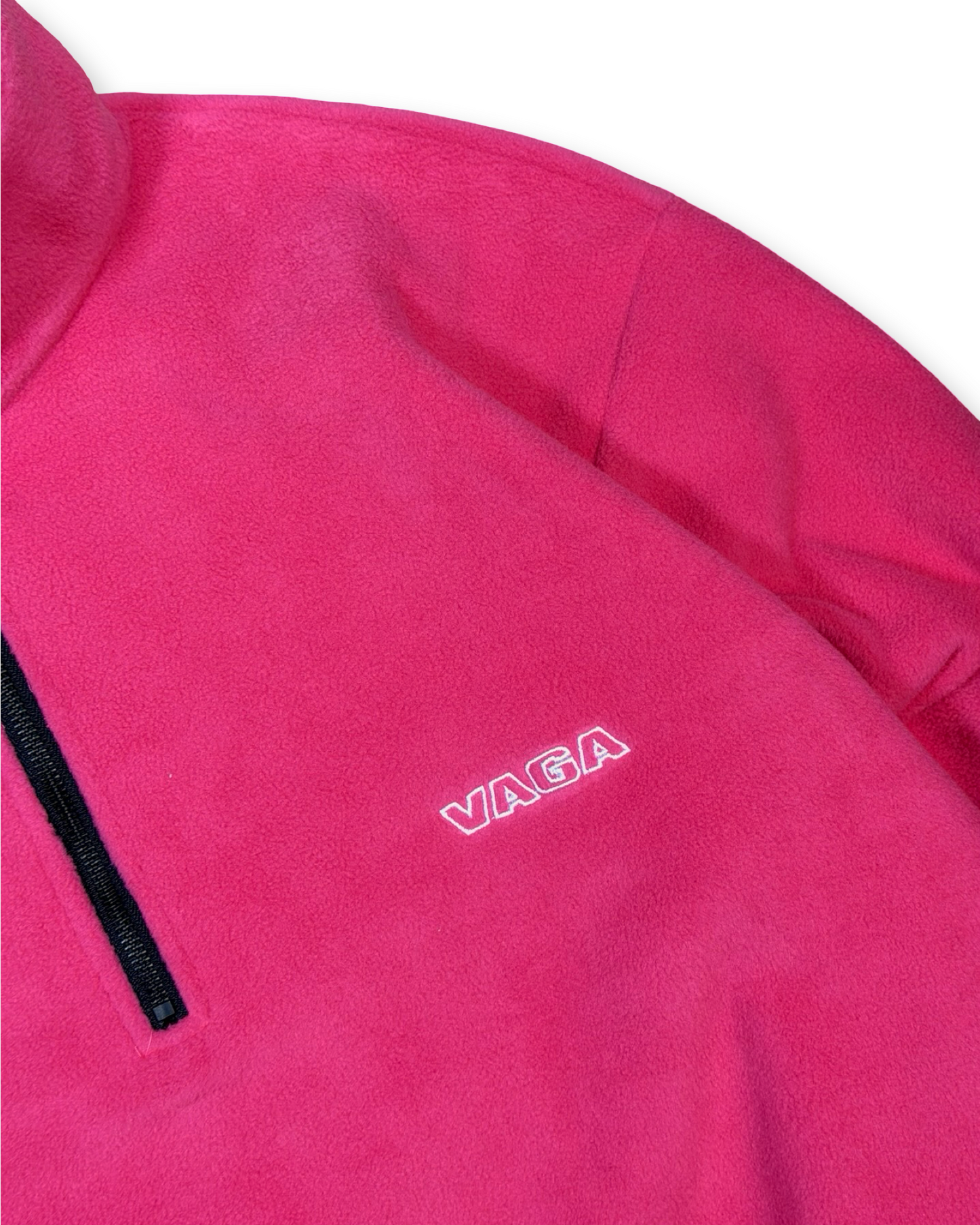 Pink Half Zip Fleece
