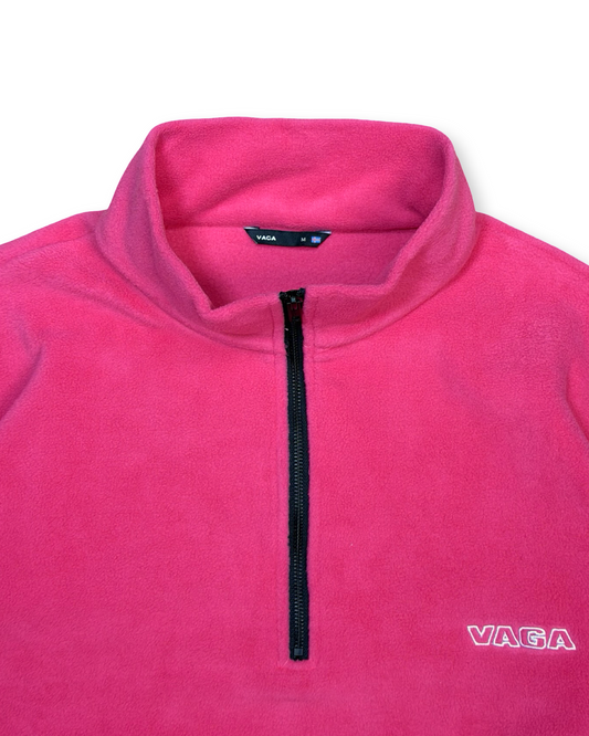 Pink Half Zip Fleece